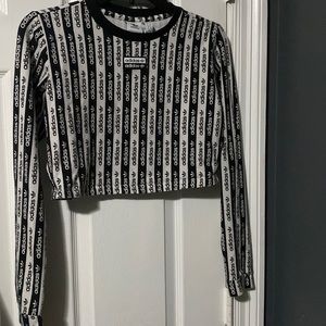 Adidas Long Sleeve Crop Top